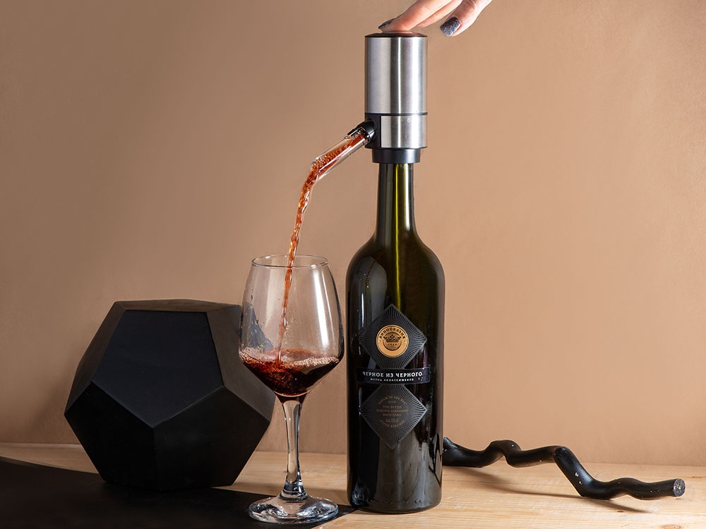 Электрический аэратор-диспенсер для вина «Wine delight»