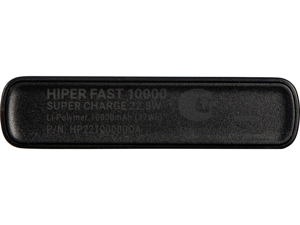 Портативный внешний аккумулятор «FAST», 10000 mAh